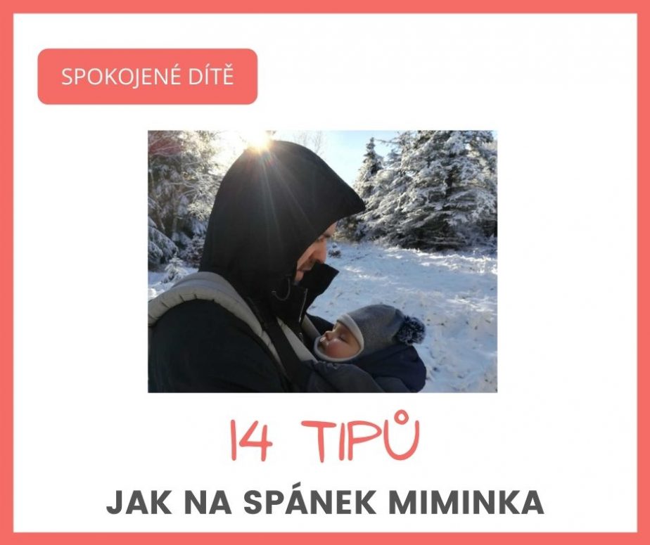 spánek miminek / miminko špatně spí